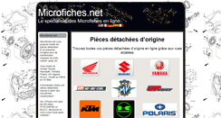 Desktop Screenshot of fr.microfiches.net