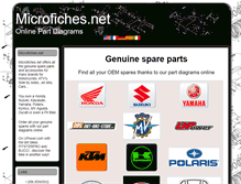 Tablet Screenshot of en.microfiches.net